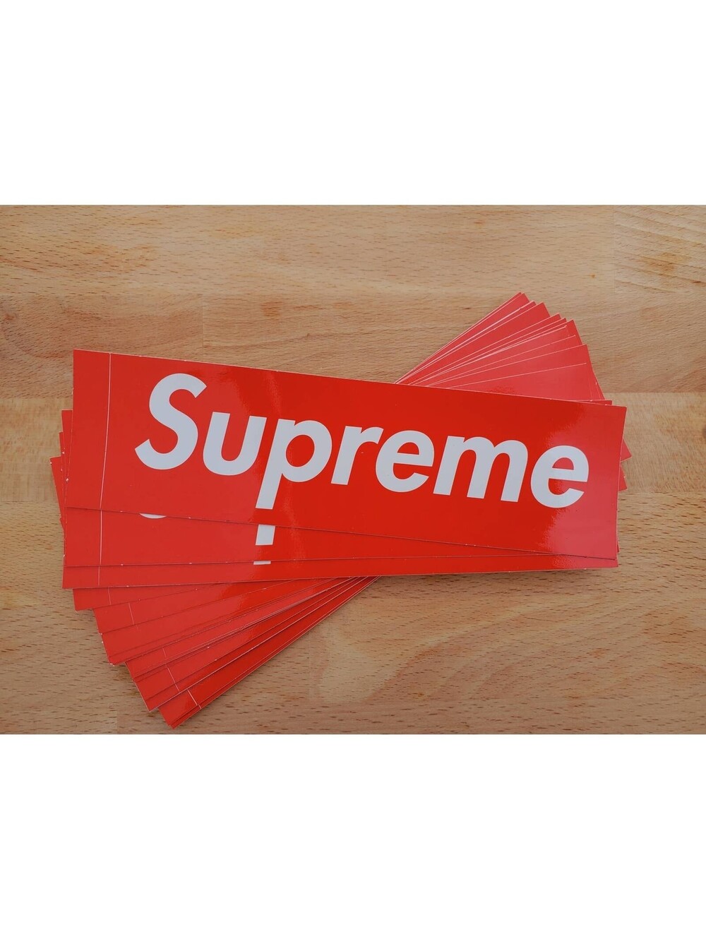 TEN Supreme Red Box Logo Backpack laptop Car Luggage Skateboard Sticker